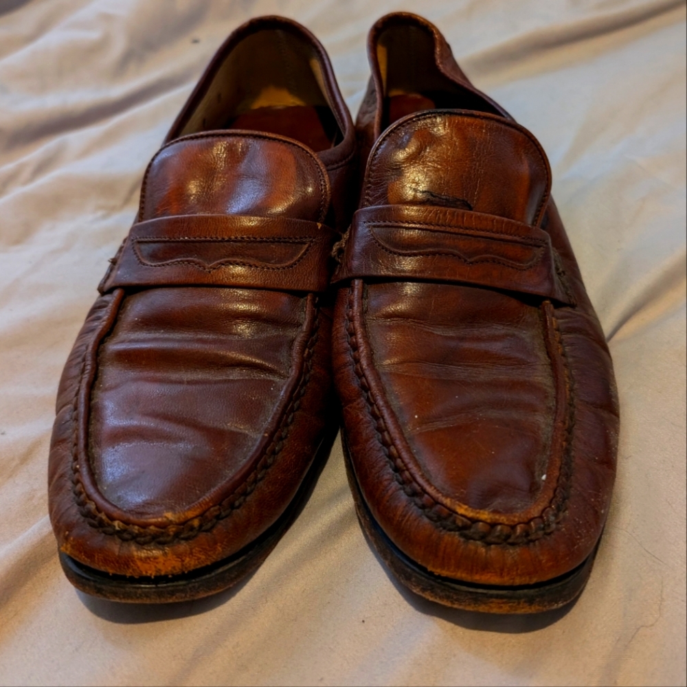 Florsheim leather loafers
